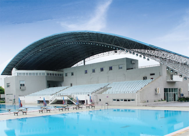 广州游泳馆网架