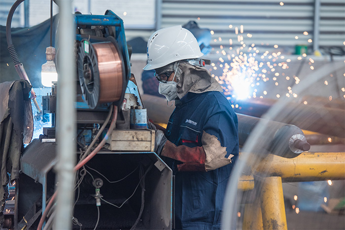 广州网架焊接车间